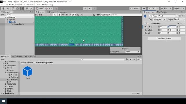 Make A Game Like Pokemon in Unity | #41 Scene Switching 2 - Changing Scenes смотреть онлайн