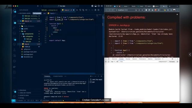 Curso ReactJS Desde Cero #5 | Creación y Renderización de Componentes смотреть онлайн