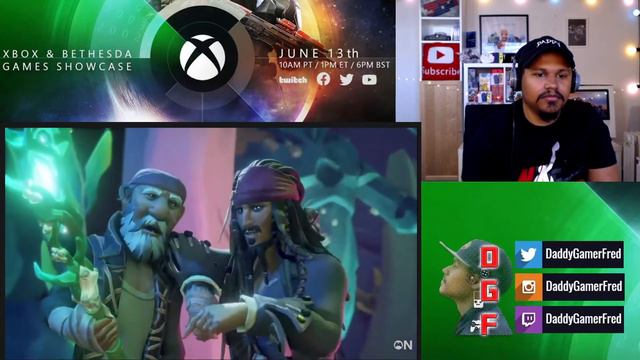 Sea of Thieves: A Pirate's Life Trailer REACTION! смотреть онлайн
