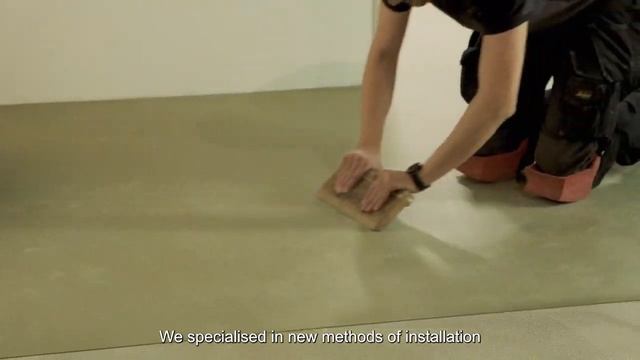 Marmoleum cocoa Retail Garage Berlin Installer Forbo Flooring Systems смотреть онлайн