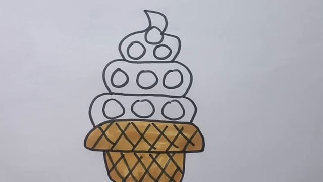 КАК НАРИСОВАТЬ МОРОЖЕНОЕ РАСКРАСКА ПОП ИТ HOW TO DRAW ICE CREAM POP IT смотреть онлайн