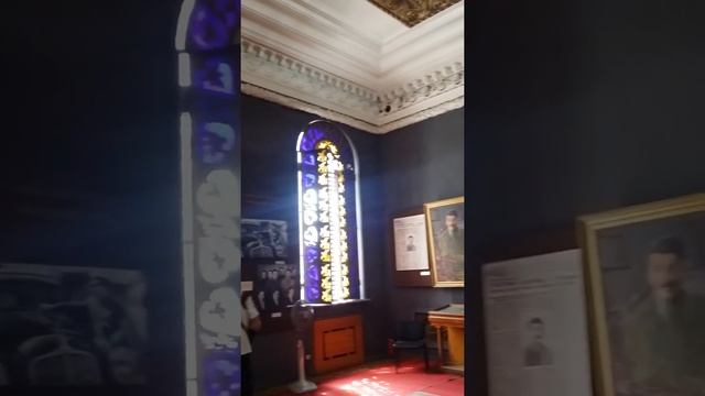 Stalin Museum at Gori # Музей Сталина в Гори#სტალინის მუზეუმი გორში# inside view смотреть онлайн