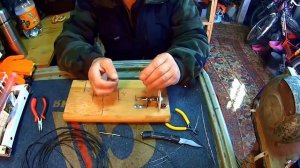 Поводок на щуку своими руками, Лучший поводок из полевки на щуку  Поводок скрутка