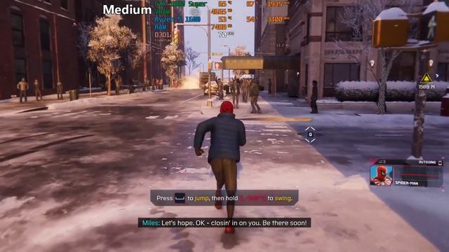 Spider Man Miles Morales Pc GTX 1660 Super All Settings 1080p PC Performance Test смотреть онлайн