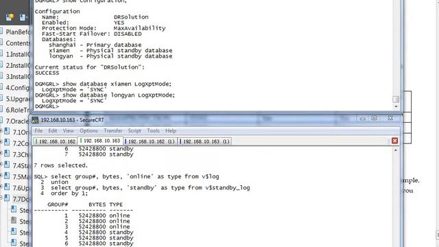 07.07 Oracle_10gR2_DataGuard_7.7 Downgrading the Protection Mode.avi смотреть онлайн