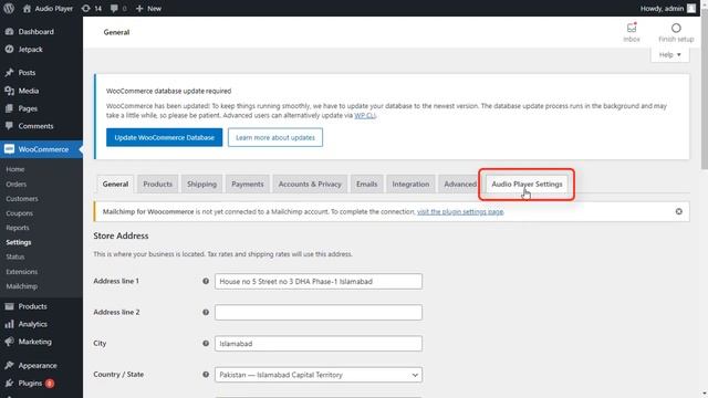 Audio Player For WooCommerce
