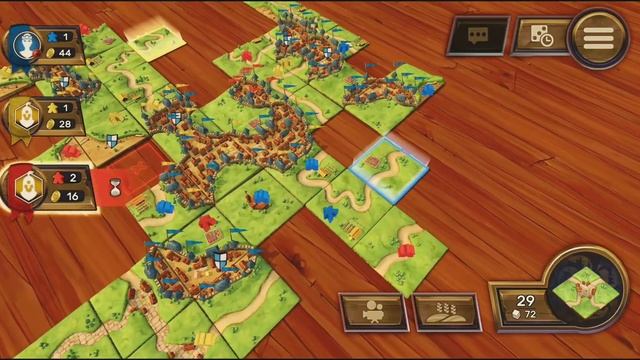 Играю в Каркассон на телефоне смотреть онлайн