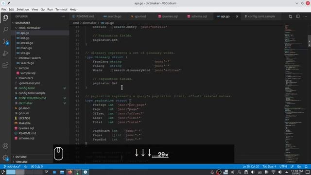Setting Up Dictmaker Dev Environment | Go, SQL | Live Coding смотреть онлайн