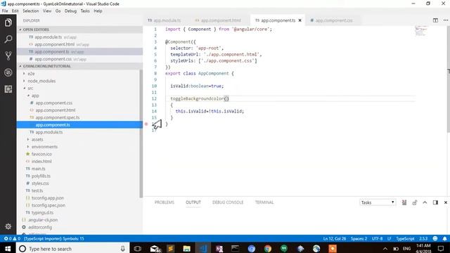 Angular 5 tutorial | NgClass Directive in Angular 5 |class Binding смотреть онлайн