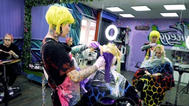 Окрашивание волос ТОНИКОЙ смотреть онлайн