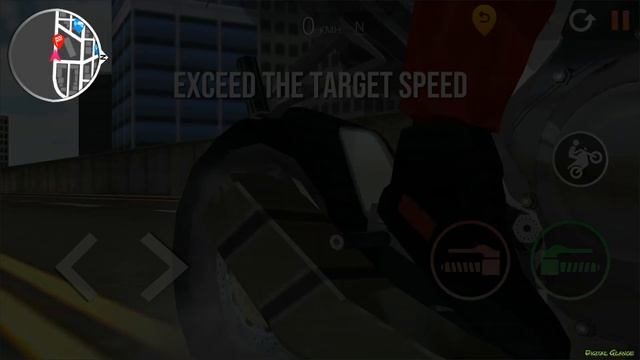 Motorcycle Real Simulator - Driving a Motorcycle in the City Android GamePlay смотреть онлайн