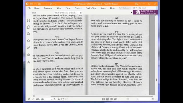 Let's Play Sword of the Samurai (Fighting Fantasy Game Book) Part 6 смотреть онлайн