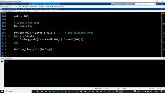 Writing Faster MATLAB Code & Improving Computational Performance | MATLAB Tutorial смотреть онлайн