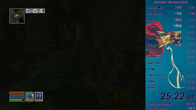 Morrowind Bloodmoon NMG Speedrun in 50:24 (Console) (PB) смотреть онлайн