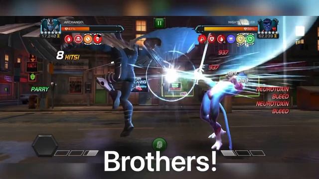Archangel VS Flare Node Act 7.2.6 , Over 20,000 Toxin Damage! Marvel Contest of Champions смотреть онлайн