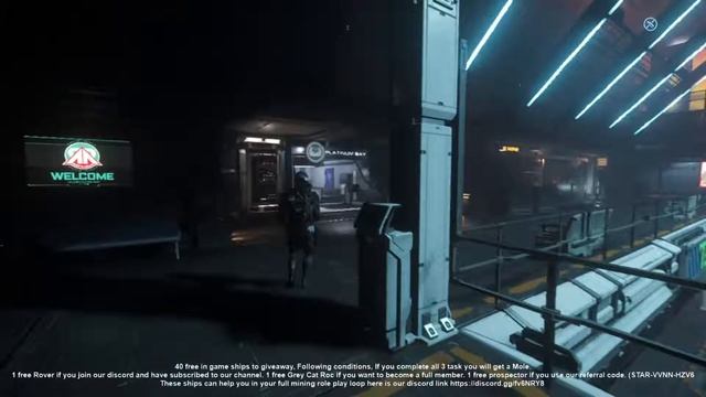 Star Citizens tobii eye tracking, Making my Carrack stealthy, 40 free in game ships Giveaway смотреть онлайн