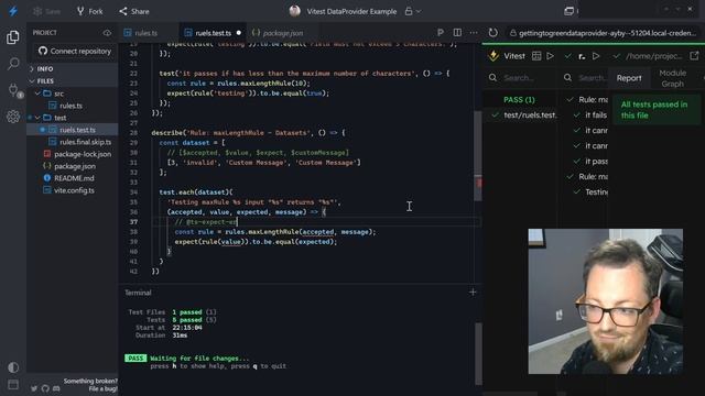 Testing with Data Providers смотреть онлайн
