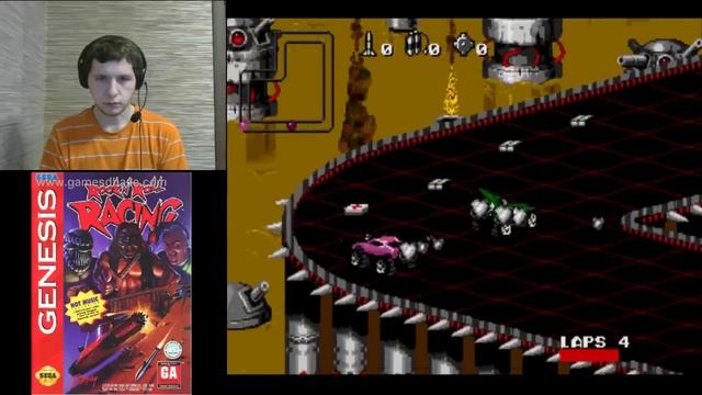 Dune 2 - The Battle For Arrakis, Rock n' Roll Racing Прохождение | Игра (Sega, 16 bit, Ретро) смотреть онлайн