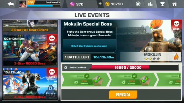 Tekken Mobile - 3 Star Rodeo Montana Showcase/Dealing 10,000 Damage in 4 Star Rodeo Boss Event смотреть онлайн