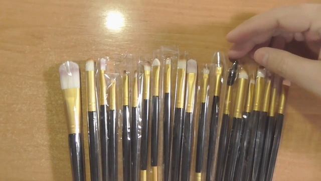 [Распаковка] 20 Шт Набор Кистей Для Макияжа Румяна Фонд Тени Век Глаз Губ смотреть онлайн