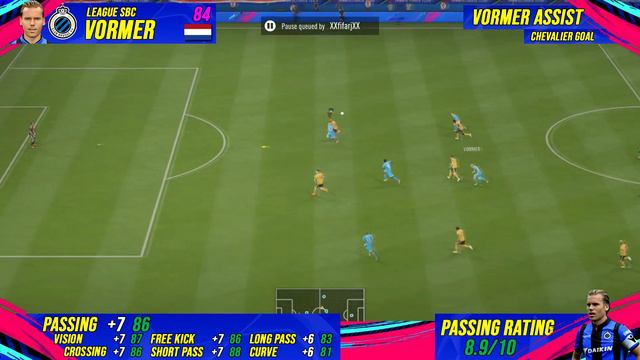 FIFA 19 SBC VORMER REVIEW | FUT19 PRO LEAGUE SBC 84 VORMER PLAYER REVIEW смотреть онлайн