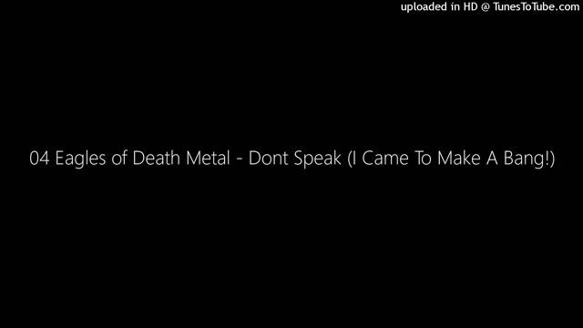 Need for Speed Carbon 2006 - OST - 04 - Eagles of Death Metal - Dont Speak (I Came To Make A Bang!) смотреть онлайн