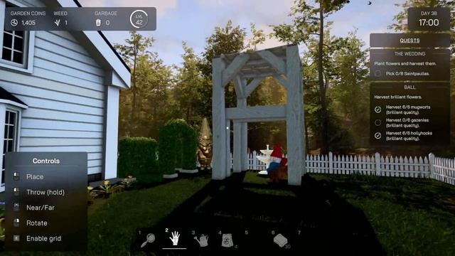 I Can Build With Wood Now! ~ Garden Simulator смотреть онлайн