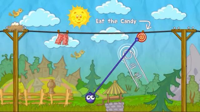 Catch The Candy Easy Level 1 Walkthrough смотреть онлайн