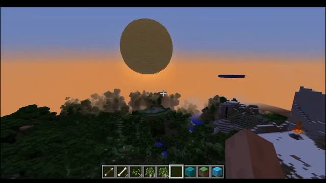 Солнечное Затмение в Minecraft с python смотреть онлайн