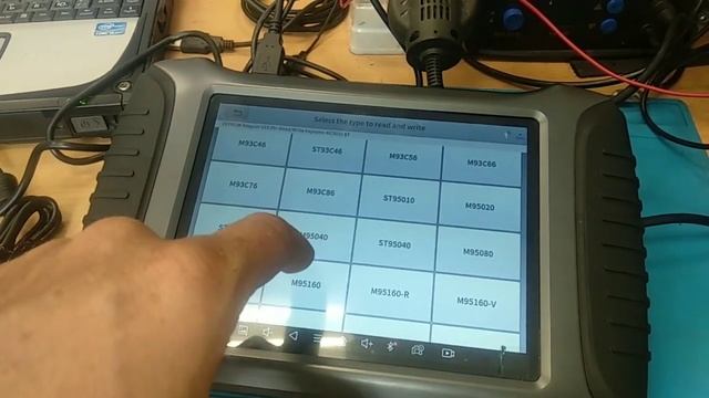 Xtool x100 pad3 & KC501 чтение Eeprom смотреть онлайн