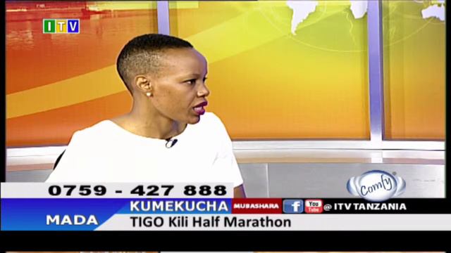 #KUMEKUCHA:Tigo Kili Half Marathon, смотреть онлайн