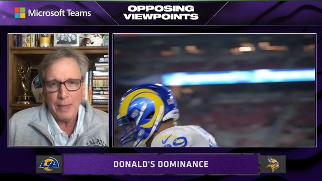Opposing Viewpoints: Aaron Donald's Dominance and Minnesota Vikings Pass-Rush vs. Mathew Stafford смотреть онлайн