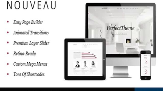 Nouveau - Multipurpose WordPress Theme Full Activated Working смотреть онлайн