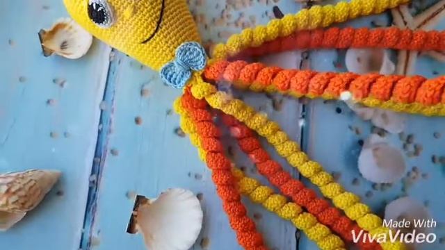 Вязаный осьминог Смайло (knitted octopus) смотреть онлайн