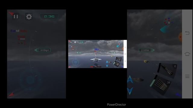 Teringat main Ace combat - sky  fighter