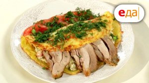 Запечённое бедро индейки с овощным гарниром | Кухня по заявкам | Илья Лазерсон