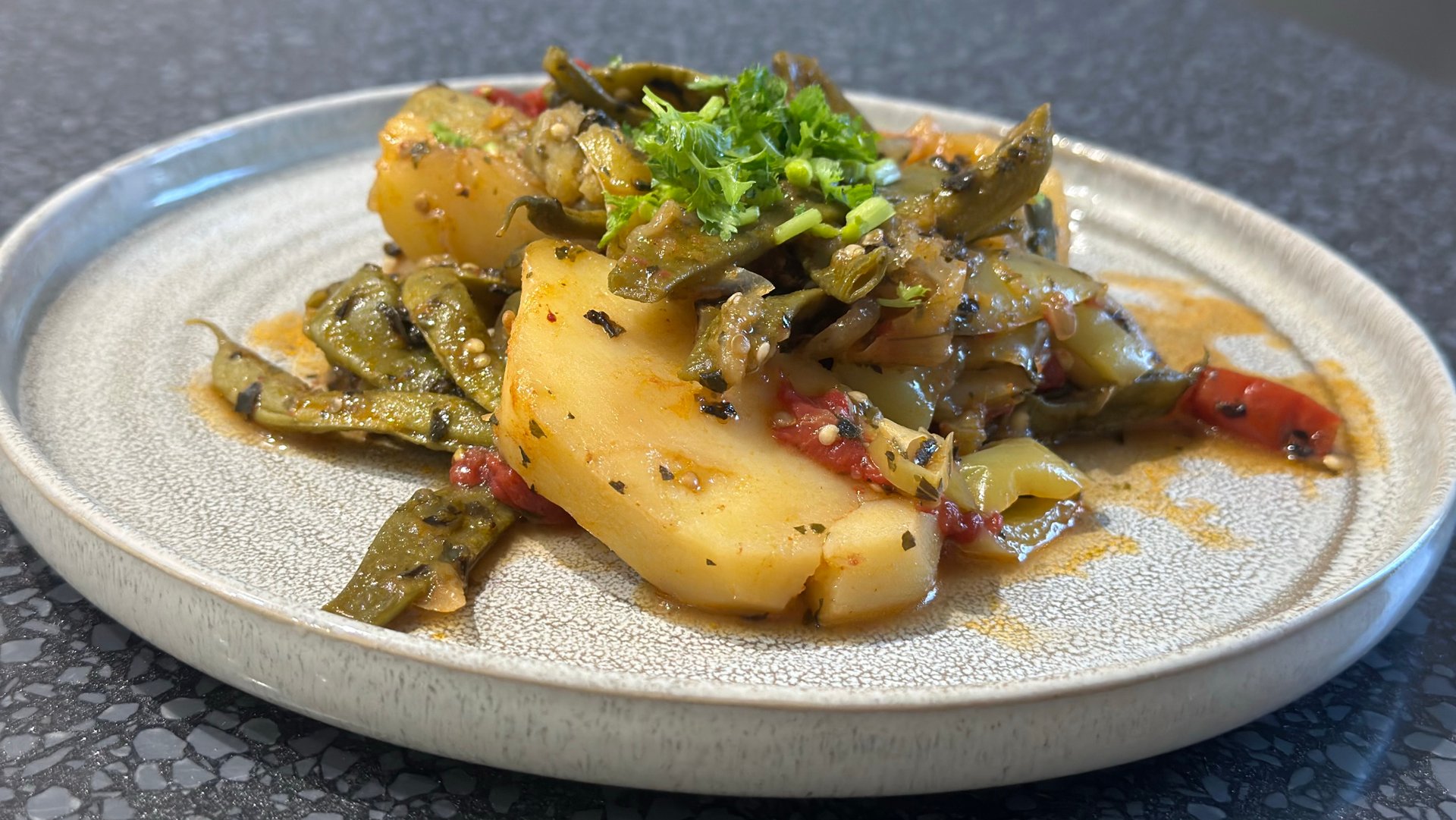 АЙЛАЗАН| Овощное блюдо с картошкой и баклажанами| Армянская кухня