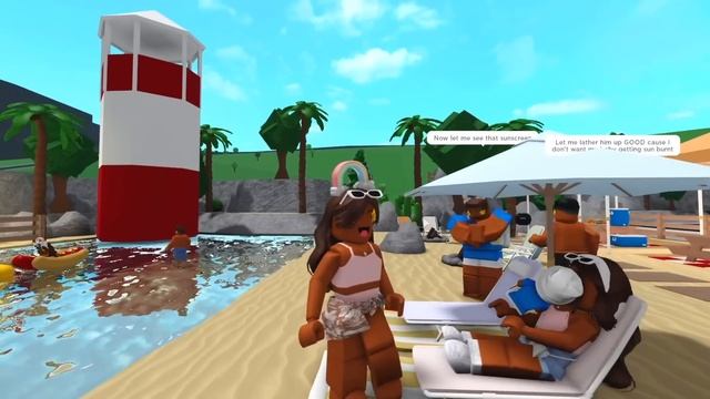 Family SUMMER VACATION at a BEACH HOUSE! *DRAMA* ?️ Roblox Bloxburg Roleplay #roleplay смотреть онлайн
