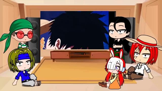Shanks & Shanks Crew(+Uta) react to Future luffy (01/02) (read description) смотреть онлайн