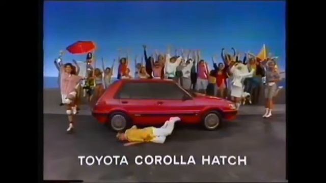 Toyota Corolla AE82 - AUSTRALIAN TV AD circa1987 смотреть онлайн
