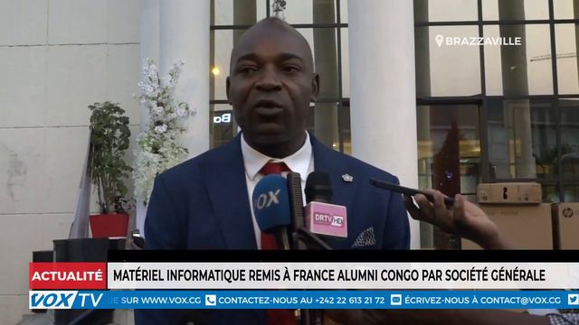Matériel informatique remis à France Alumni Congo par société générale смотреть онлайн