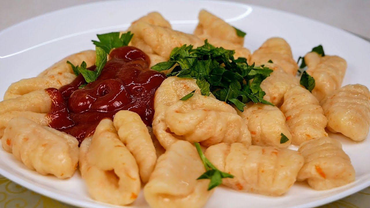 Галушки картофельные ДАЖЕ В САМЫЙ СТРОГИЙ ПОСТ. Постные КЛЁЦКИ, цыганка готовит. смотреть онлайн