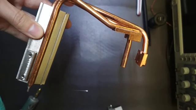 Ремонт тепловой трубки / heat pipe repair смотреть онлайн