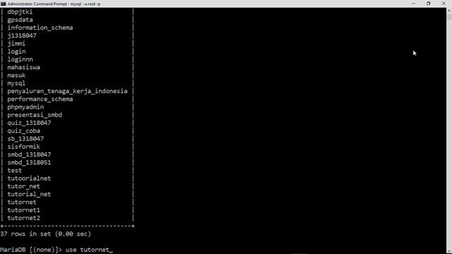 TUTORIAL MENGUBAH NAMA TABEL DATABASE MYSQL MELALUI CMD Rename To смотреть онлайн