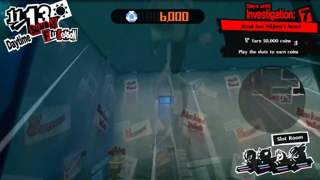 Persona 5 Royal - All Sae Nijima's Casino Palace Will Seed Locations Red Green & Blue Jealousy Seed