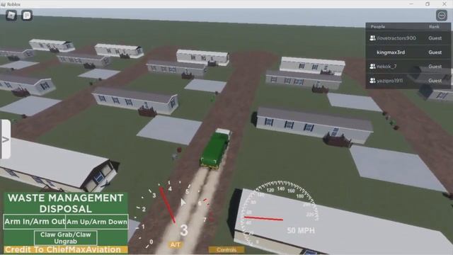 Roblox Garbage truck game, I worked for Waste Management Garbage truck driver, I went to subway. смотреть онлайн