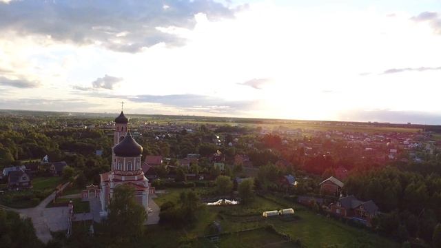 Крестовоздвиженский храм | деревня Сокольниково Домодедовского района Московской области смотреть онлайн
