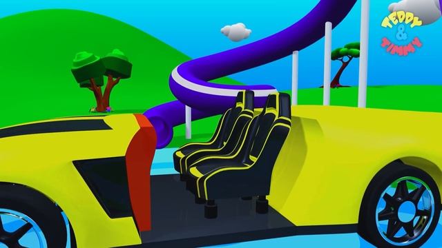 Sports Racing Car | Cars Race Cartoon Video for Kids & Children | Zoom Zoom Fast X смотреть онлайн