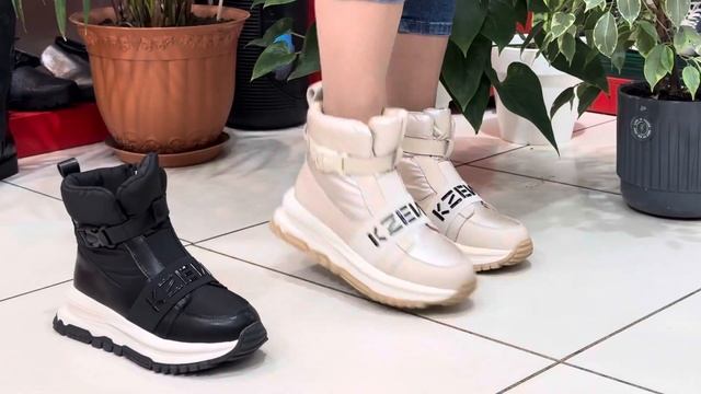 Кроссовка-дутики из нат. материалов зима?☎️ 89104825075 смотреть онлайн