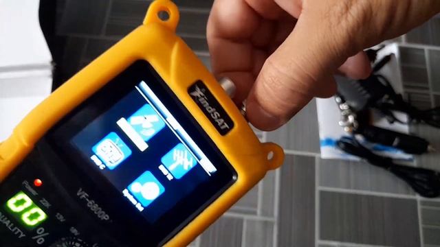 FindSat VF-6800P Combo S2/T2/C _ Alat Tracking Satellite - Satfinder